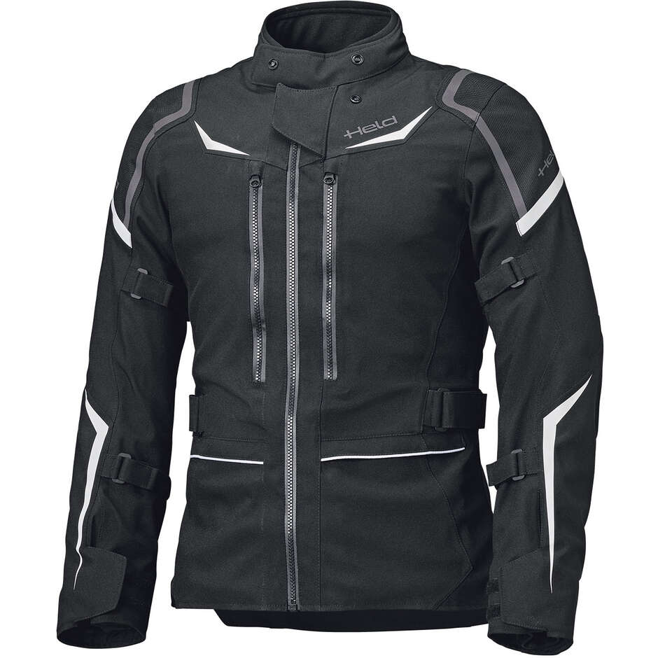 Held Tavino Top Damen Motorradjacke Schwarz Weiß