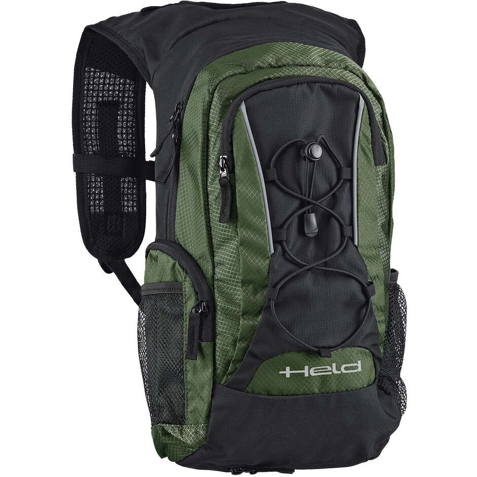 Held To Go 2 Military Green Motorcycle Backpack