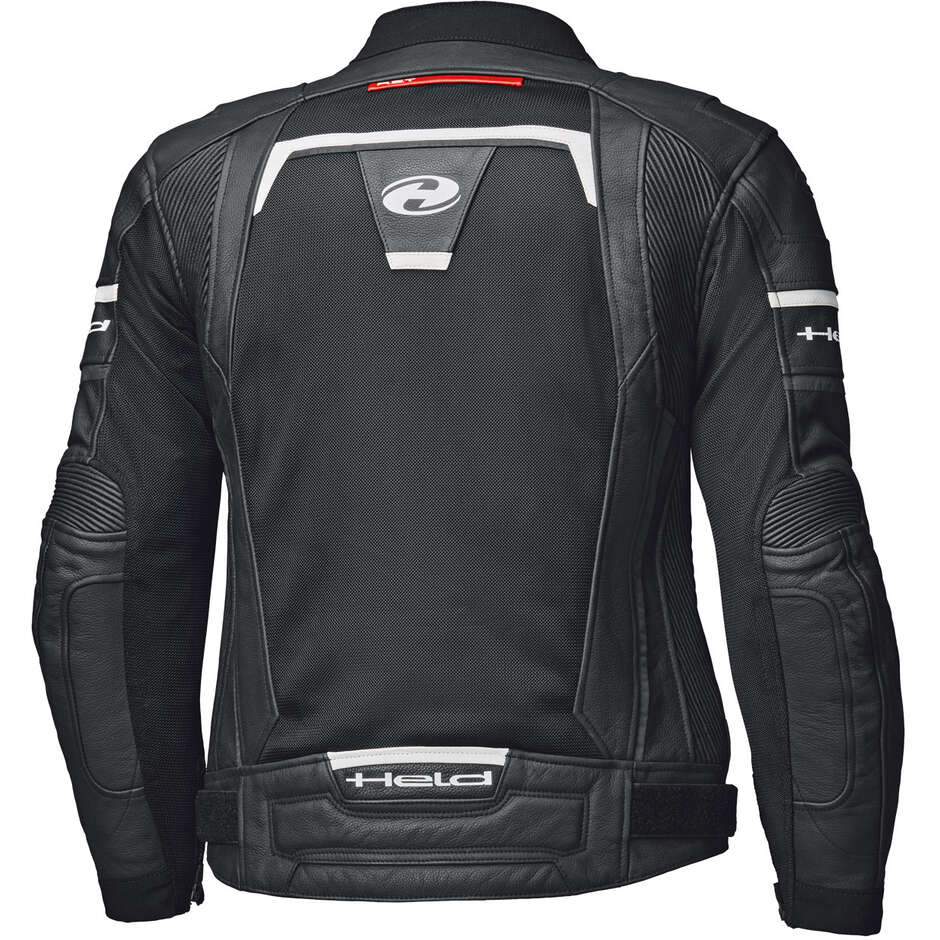 Held Torver Top Air Motorcycle Jacket Black White