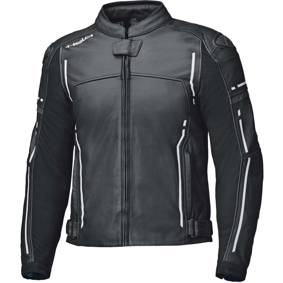 Held Torver Top Motorcycle Jacket Black White
