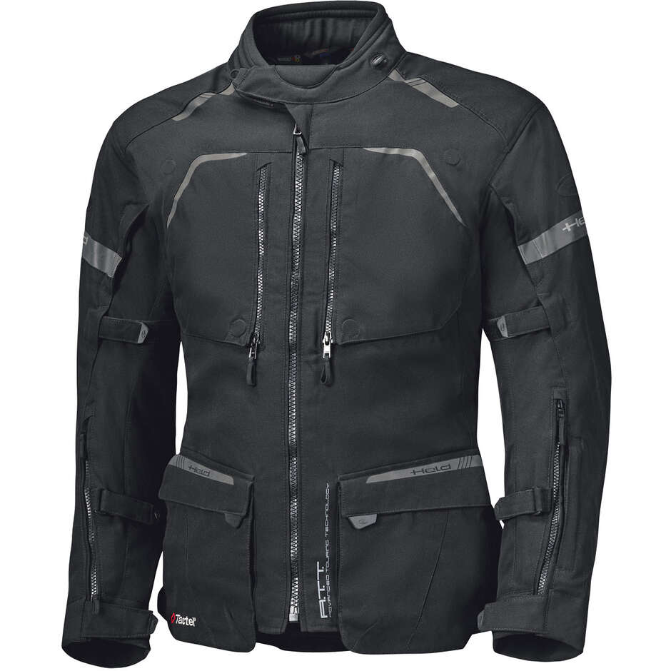 Held Tridale Top Schwarze Motorradjacke