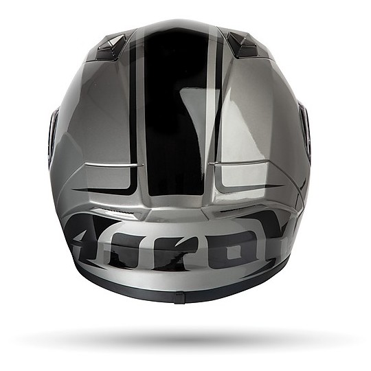 Helm Integrale Moto Airoh VALOR MARSHALL Glänzendes Grau