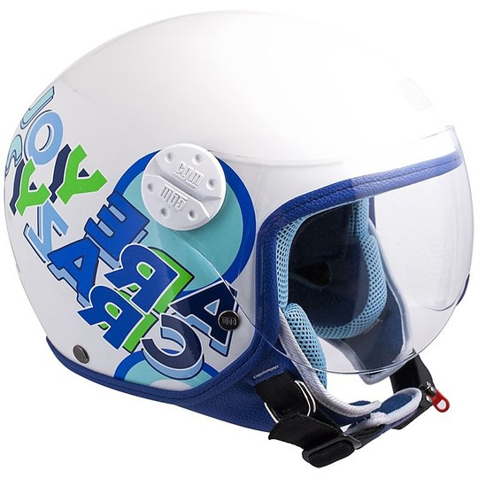 Helm Kind Moto Jet CGM 205G Sport Blau