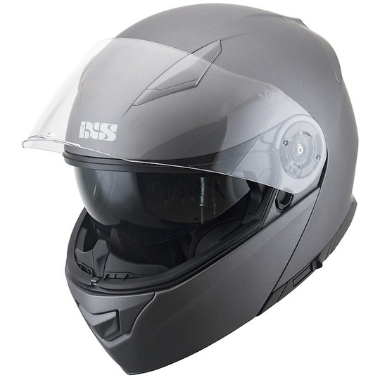 Helm Modular Motorrad Doppelvisier Ixs 300 1.0 Titan Matt