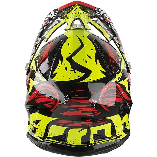 Helm Moto Cross Enduro Airoh ARCHER Grim Polierter Helm