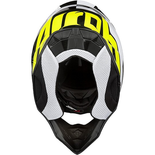 Helm Moto Cross Enduro Airoh Twist RACR poliert