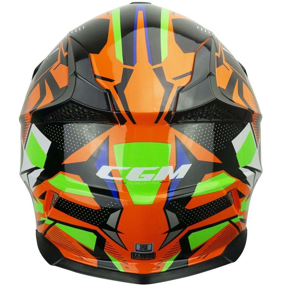 Helm Moto Cross Enduro CGM 209G WINNER Orange