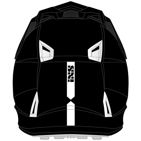 Helm Moto Cross Enduro IXS 361 1.0 Matt Schwarz