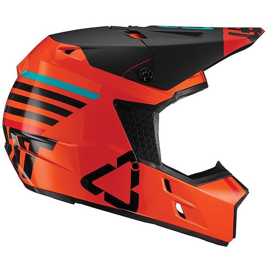 Helm Moto Cross Enduro Leatt GPX 3.5 V19.2 JUNIOR Orange Helm