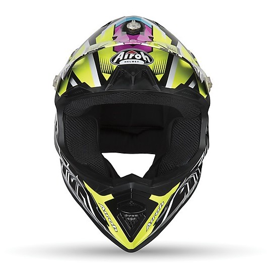 Helm Moto Cross Enduro Motorradhelm ARCHER Mistery Polished