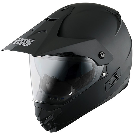 Helm Moto Cross Offroad IXS 207 2.0 Weiß Schwarz Rot