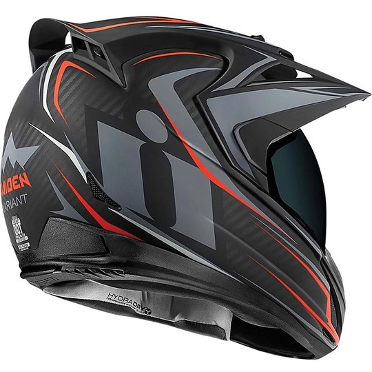Helm Moto Integral Alle Straßen ICON Variant Raiden Carbon-