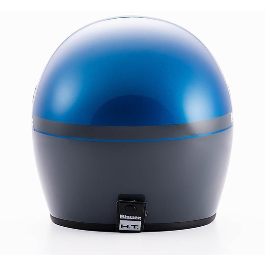Helm Moto Integral Blauer 80er vintage Limited Edition Blau