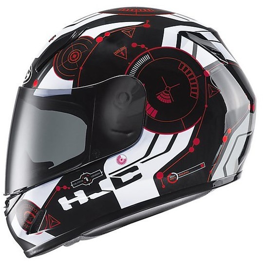 Helm Moto Integral Child HJC CL-Y Simitic MC1