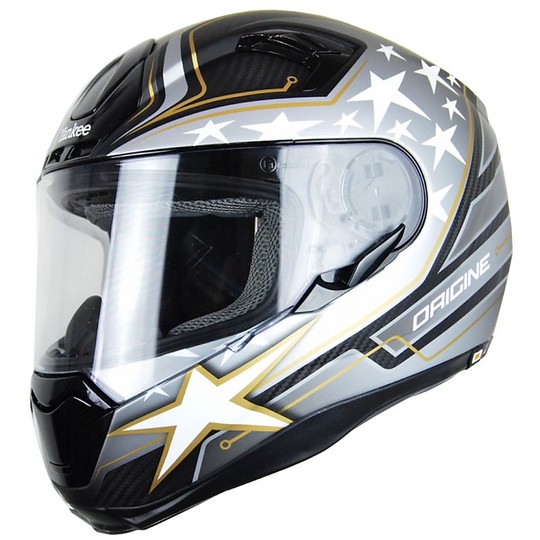 Helm Moto Integral Fiber Herkunft ST Yankee Schwarz