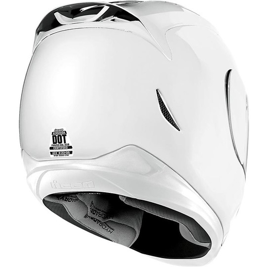 Helm Moto Integral Fiber ICON Airmada Glossy White
