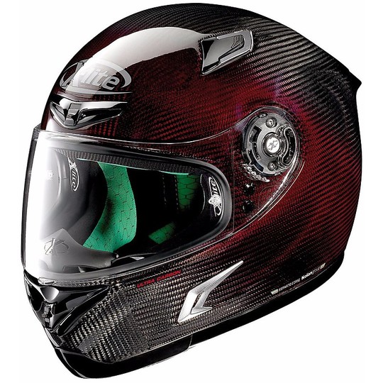 Helm Moto Integral Fiber X-Lite X-802 RR Nuance Ultra-Carbon-24 Carbon-Rot