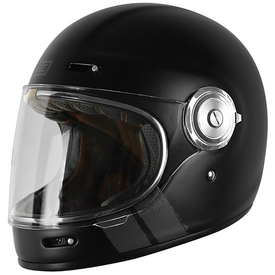Helm Moto Integral Individuelle Herkunft Vega Black Stripe