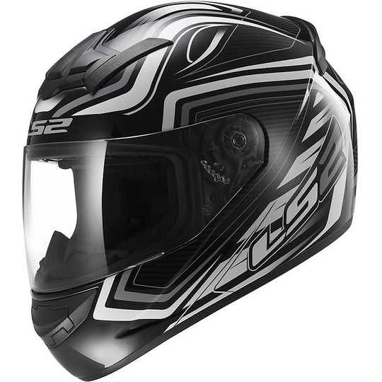Helm Moto Integral LS2 FF352 Rookie Ranger Schwarz / Weiß