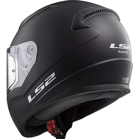 Helm Moto Integral Ls2 FF353 Schnelle Solid Black Matt