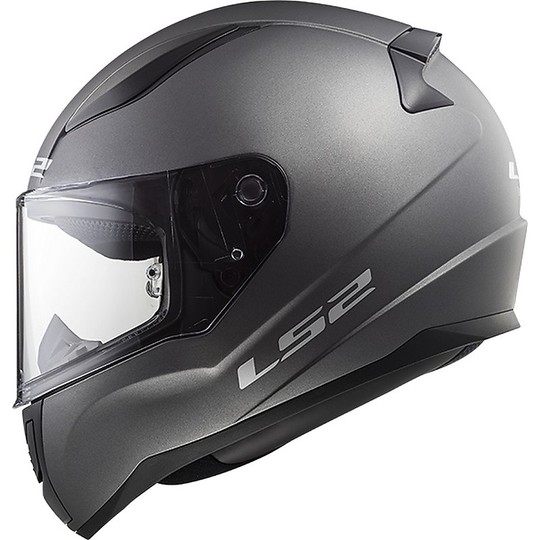 Helm Moto Integral Ls2 FF353 Schnelles Fest Titanium Matt