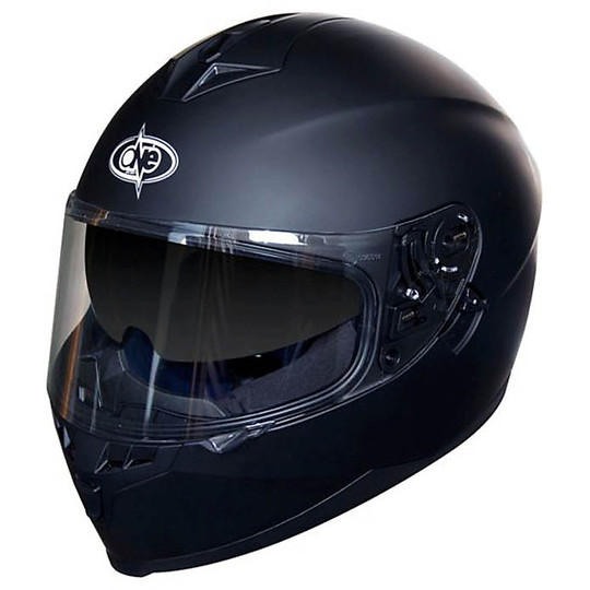 Helm Moto Integral One CR7 Doppel Visier Mattschwarz