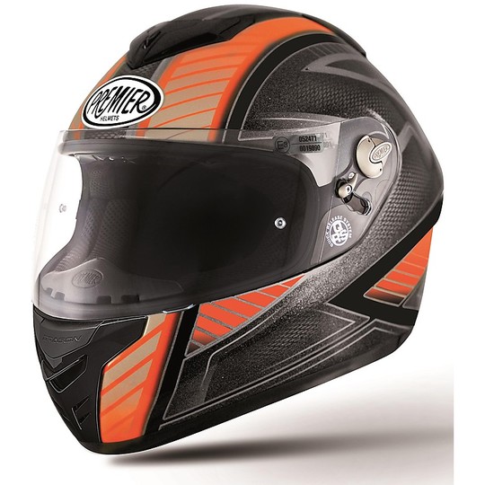 Helm Moto Integral Premier Drache Alter IM3 Carbon-Rot