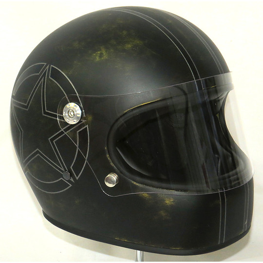Helm Moto Integral Premier Trophy Stil 70 Multi Sterne 9BM Aged