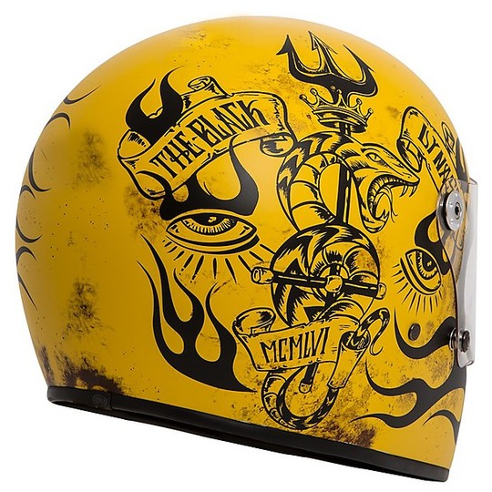 Helm Moto Integral Premier Trophäeart 70 BD 12 BM Matt Black Gold
