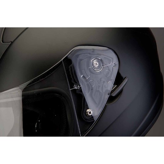 Helm Moto Integral Scorpion Exo-490 Solid Black