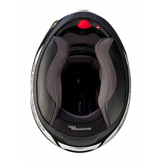Helm Moto Integral Scorpion Exo-490 Solid Black