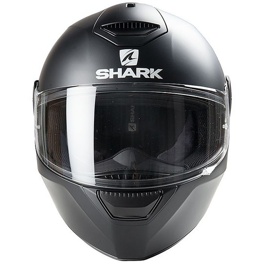 Helm Moto Integral Shark D-Skwal Blank Matt Black