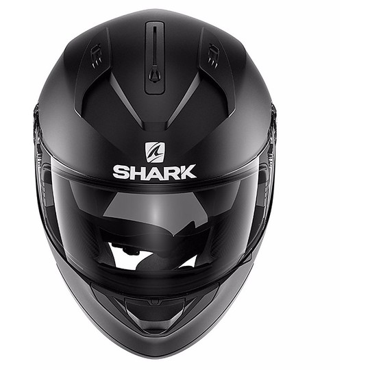 Helm Moto Integral Shark Ridil Blank Mat Schwarz Mat