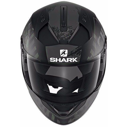 Helm Moto Integral Shark Ridil SkyD Mat Schwarz