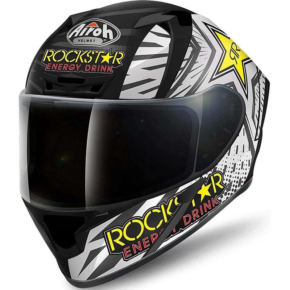 Helm Moto Integral Valor ROCKSTAR Matt Airoh