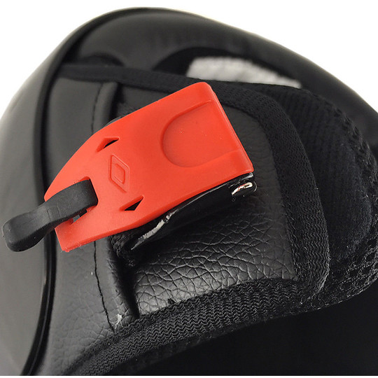 Helm Moto Jet 3 Tasten mit Frontino One Black Mould