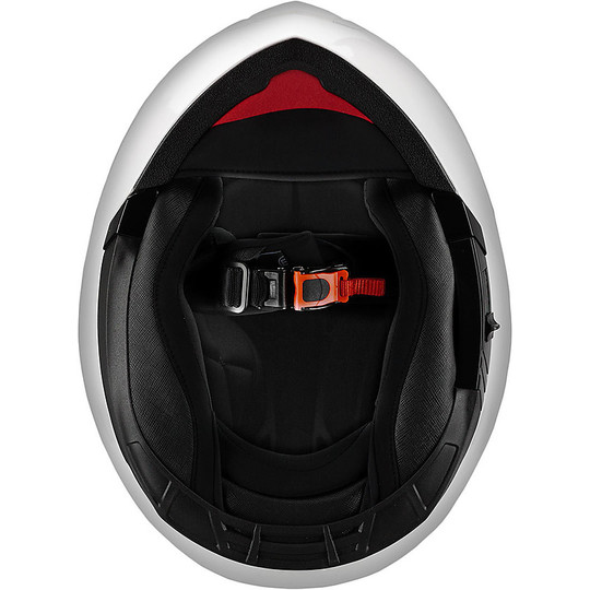 Helm Moto Modular Ein Überblick 2.0 Doppel Visor Schwarz Weiß