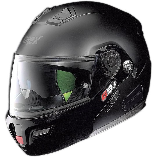 Helm Moto Modular Grex G9.1 Evolve Paar N-COM Matt Black