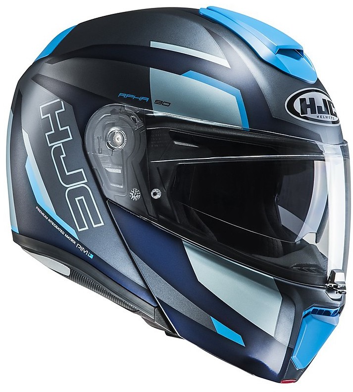 Helm Moto Modular HJC RPHA 90 Rabrigo MC2SF Schwarz Blau Online Verkauf Outletmoto.eu