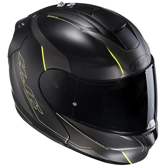 Helm Moto Modular HJC RPHA MAX EVO Doppel Visier Dorgon MC4HSF
