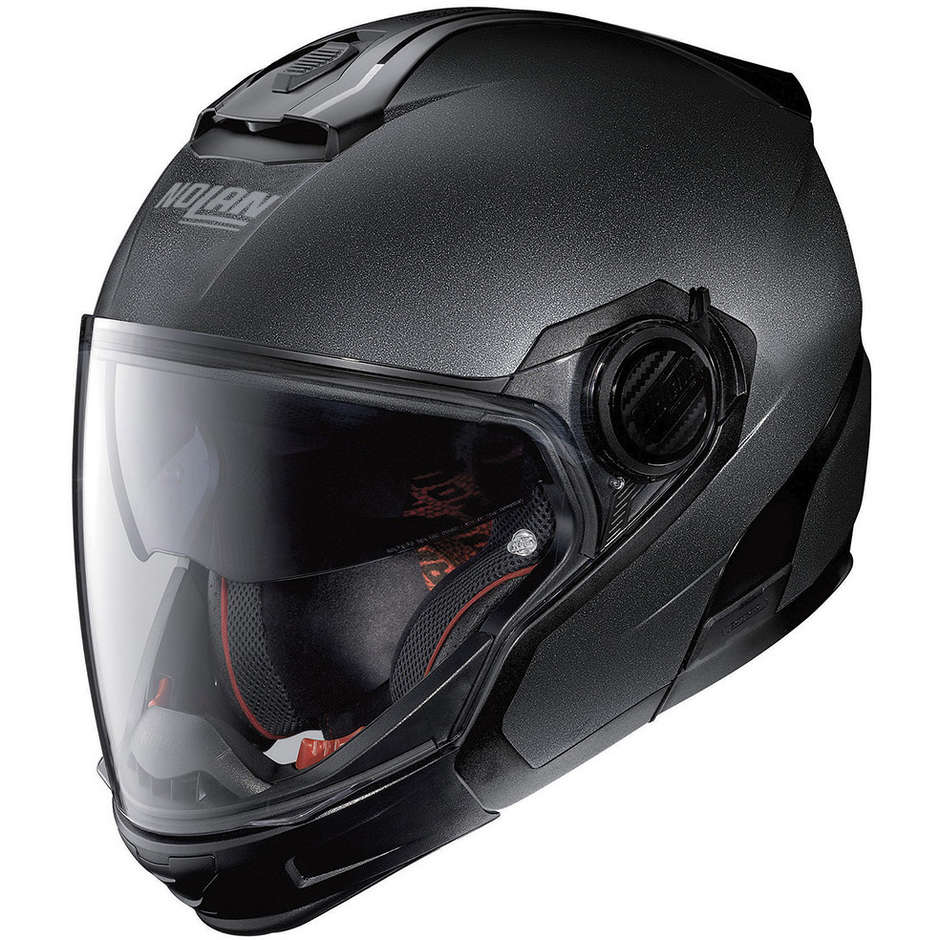 Helm Moto Modular Nolan Crossover N40.5 GT spezielle N-COM Matt Black
