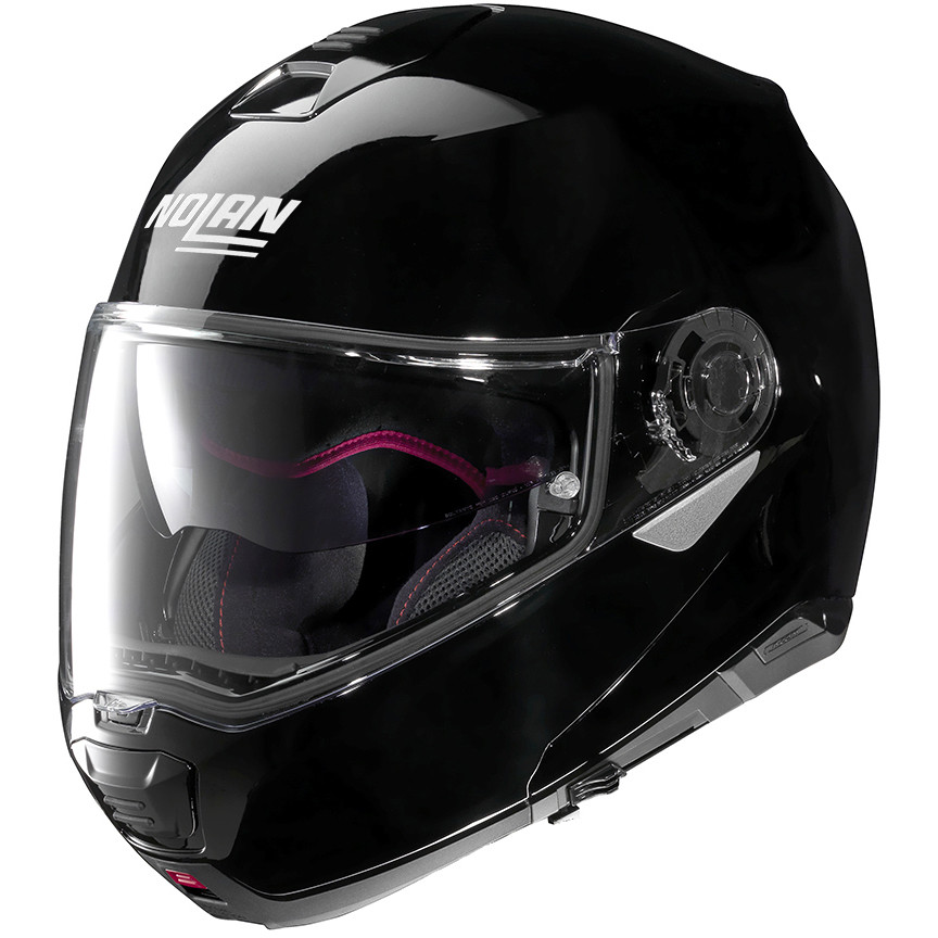 Helm Moto Modular Nolan N100.5 Klassische N-Com Black Gloss 003
