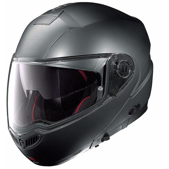 Helm Moto Modular Nolan N104 Absolute Fade N-COM 60 Anthrazit Wohnung