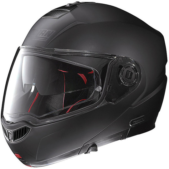 Helm Moto Modular Nolan N104 Absolute Klassische N-COM 10 Matt Black