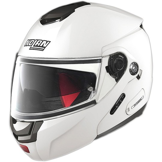 Helm Moto Modular Nolan N90.2 spezielle N-COM Pure White