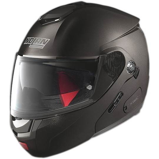 Helm Moto Modular Nolan N90.2 spezielle N-COM Schwarz Graphite