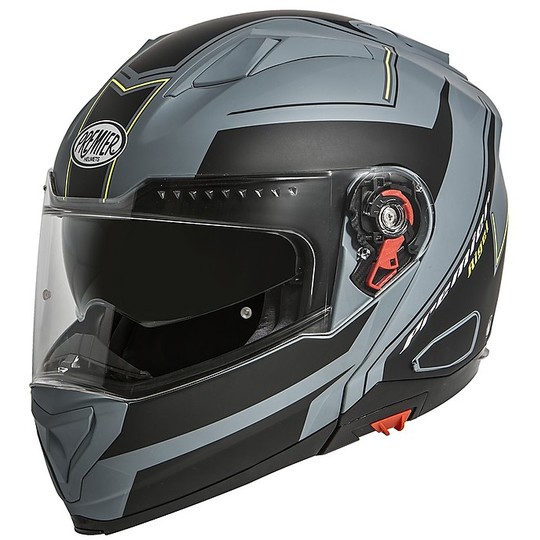 Helm Moto Modular RG Premier DELTA Y Grau BM Matt Black