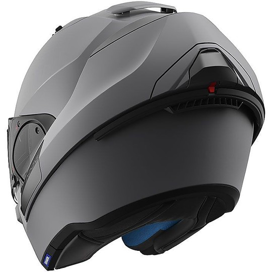 Helm Moto Modular Shark EVO ONE 2 BLANK Anthrazit Opaque geöffnet werden