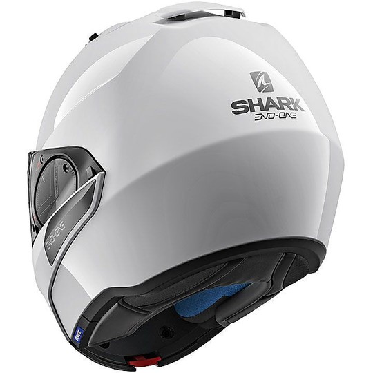 Helm Moto Modular Shark EVO ONE 2 BLANK Gloss White geöffnet werden
