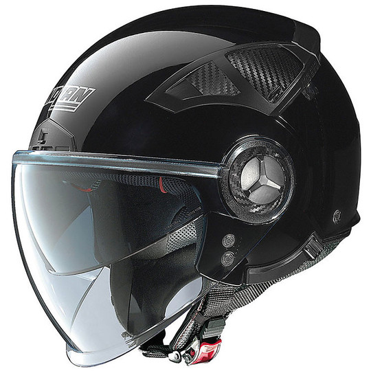 Helmet Demi Jet Jet Nolan N33 Evo Classic 003 Black Shiny